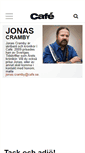 Mobile Screenshot of cramby.cafe.se
