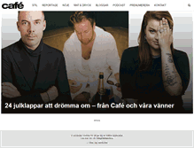 Tablet Screenshot of anders.cafe.se