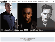 Tablet Screenshot of cafe.se